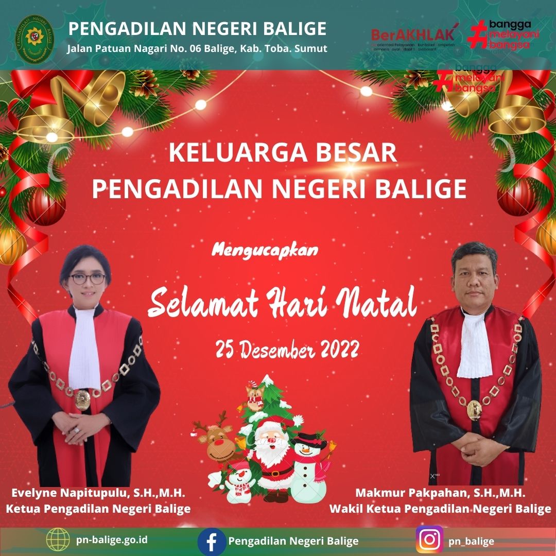 Selamat Hari Natal 25 Desember 2022